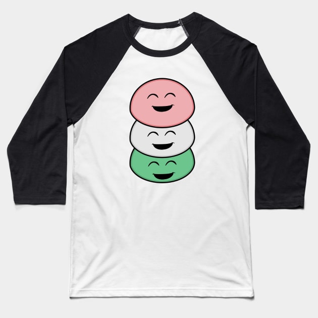 Cute Mochi Baseball T-Shirt by LunaMay